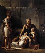 KINSOEN, Francois Joseph The Death of Belisarius- Wife oil on canvas